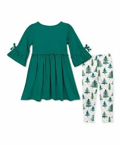 Best reviews of β¨ Millie Loves Lily Green Bow-Accent Bell-Sleeve A-Line π Dress & Tree Leggings - π§ Girls For Kids π 5 Best reviews of β¨ Millie Loves Lily Green Bow-Accent Bell-Sleeve A-Line π Dress & Tree Leggings - π§ Girls For Kids π -Little Millie-shop zu100509618 alt 2 tm1635972684