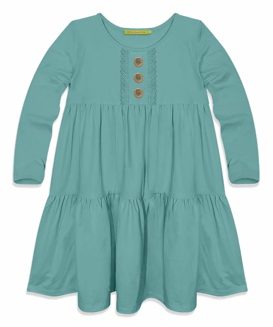 Best deal π€© Simply Millie By Millie Loves Lily Nile Blue Lace-Trim Tiered Button-Front Babydoll π Dress - Infant, Toddler & π§ Girls For Kids 𧨠1 Best deal π€© Simply Millie By Millie Loves Lily Nile Blue Lace-Trim Tiered Button-Front Babydoll π Dress - Infant, Toddler & π§ Girls For Kids π§¨