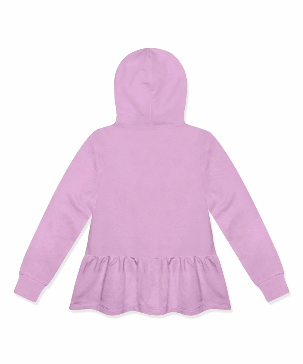 Hot Sale β¨ Simply Millie By Millie Loves Lily Lilac Ruffle-Hem Button-Up Hoodie - π§ Girls For Kids π 2 Hot Sale β¨ Simply Millie By Millie Loves Lily Lilac Ruffle-Hem Button-Up Hoodie - π§ Girls For Kids π - Image 2