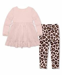 Discount π₯° Millie Loves Lily Light Pink Long-Sleeve Babydoll Top & Pink Leopard Leggings - Infant, Toddler & π§ Girls For Kids π₯ 5 Discount π₯° Millie Loves Lily Light Pink Long-Sleeve Babydoll Top & Pink Leopard Leggings - Infant, Toddler & π§ Girls For Kids π₯ -Little Millie-shop zu101029458 alt 2 tm1636045761