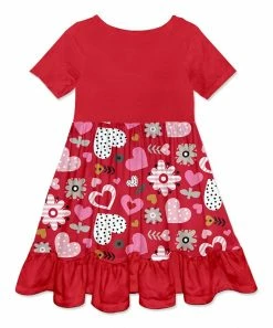 Hot Sale π Millie Loves Lily Red Harper's Heart Button-Front A-Line π Dress - Toddler For Kids π€© 7 Hot Sale π Millie Loves Lily Red Harper's Heart Button-Front A-Line π Dress - Toddler For Kids π€© -Little Millie-shop zu101237121 alt 3 tm1638469347