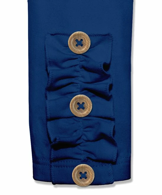 Promo π€© Simply Millie By Millie Loves Lily Navy Button-Accent Ruffle-Trim Leggings - π§ Girls For Kids β 2 Promo π€© Simply Millie By Millie Loves Lily Navy Button-Accent Ruffle-Trim Leggings - π§ Girls For Kids β - Image 2