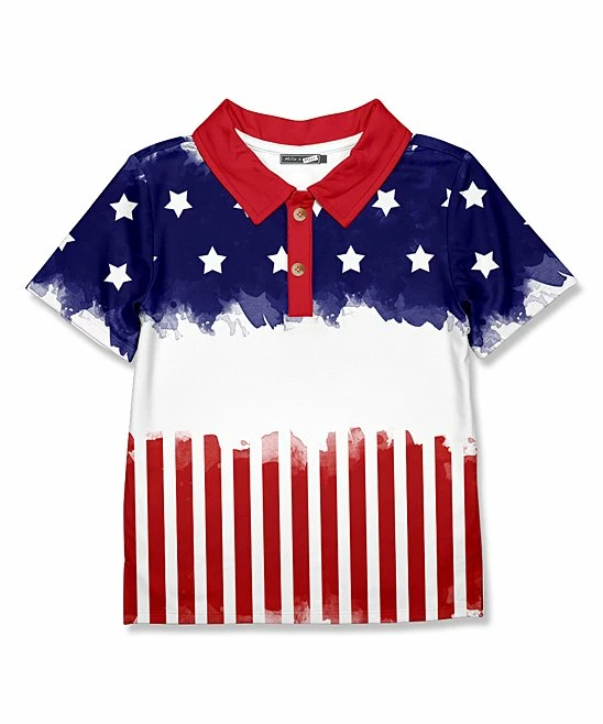 Budget π₯ Millie & Maxx Red Stars & Stripes Polo - Toddler For Kids π 1 Budget π₯ Millie & Maxx Red Stars & Stripes Polo - Toddler For Kids π