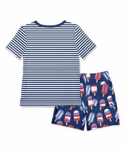 New π Millie & Maxx Navy Stripe Ice Pop Henley & Shorts - Toddler For Kids π 5 New π Millie & Maxx Navy Stripe Ice Pop Henley & Shorts - Toddler For Kids π -Little Millie-shop zu101441007 alt 2 tm1642604271