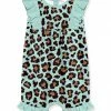 Cheapest 👏 Little Millie Mint Simply Skin Leopard Ruffle-Trim Romper - Infant For Baby & Maternity 😍