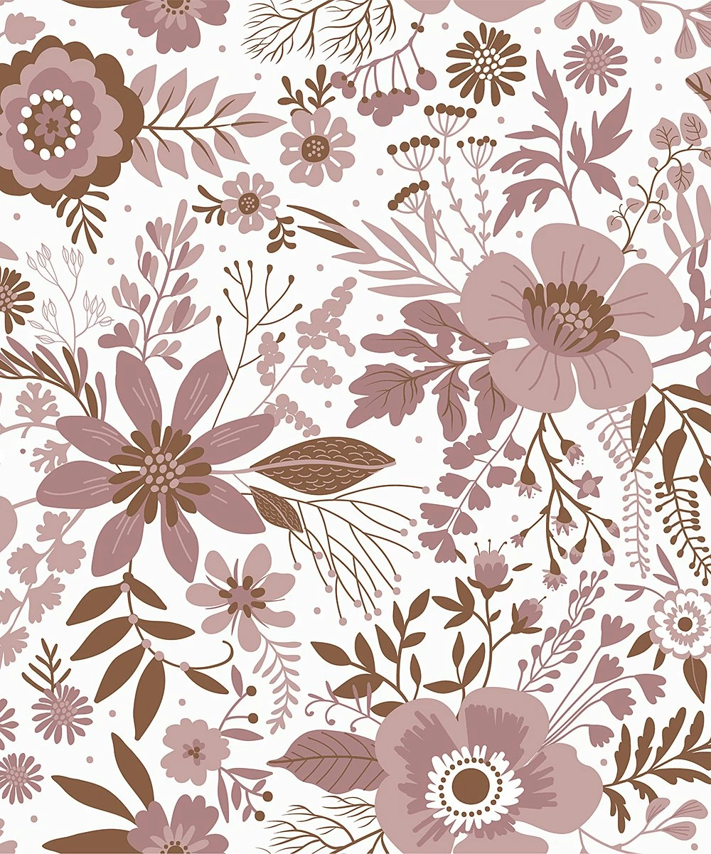 New π€© Millie Loves Lily Mauve Harvest Floral Button-Front A-Line π Dress & Dot Leggings - π§ Girls For Kids π 2 New π€© Millie Loves Lily Mauve Harvest Floral Button-Front A-Line π Dress & Dot Leggings - π§ Girls For Kids π - Image 2