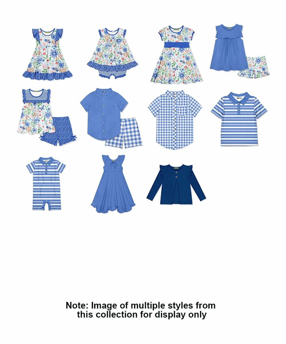Coupon π Millie & Maxx Marina Blue & White Gingham Short-Sleeve Button-Up - Toddler & Boys For Kids π 3 Coupon π Millie & Maxx Marina Blue & White Gingham Short-Sleeve Button-Up - Toddler & Boys For Kids π - Image 3