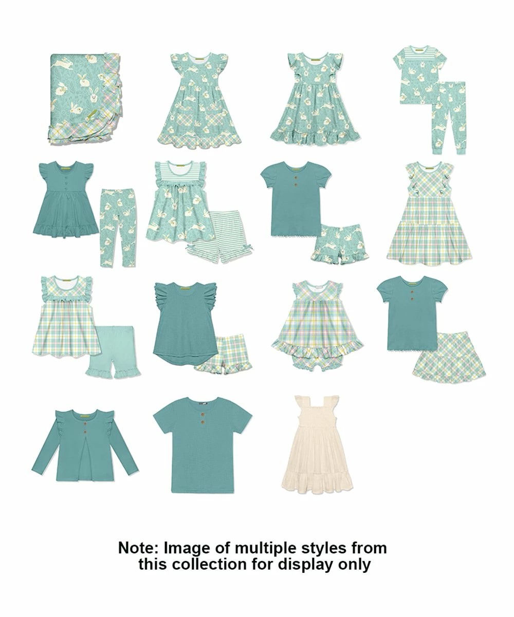 Promo π Simply Millie By Millie Loves Lily Nile Blue Button-Front French Terry Cardigan - π§ Girls For Kids π 2 Promo π Simply Millie By Millie Loves Lily Nile Blue Button-Front French Terry Cardigan - π§ Girls For Kids π - Image 2