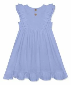 Discount π Simply Millie By Millie Loves Lily Periwinkle Double-Ruffle Gauze Sleeveless A-Line π Dress - π§ Girls For Kids π 5 Discount π Simply Millie By Millie Loves Lily Periwinkle Double-Ruffle Gauze Sleeveless A-Line π Dress - π§ Girls For Kids π -Little Millie-shop zu102583355 alt 3 tm1641586145