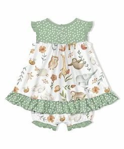 Budget 𧨠Little Millie White Safari Sam π Skirted Bubble Bodysuit - Infant & Toddler For Kids π 5 Budget 𧨠Little Millie White Safari Sam π Skirted Bubble Bodysuit - Infant & Toddler For Kids π -Little Millie-shop zu102691446 alt 2 tm1641908607