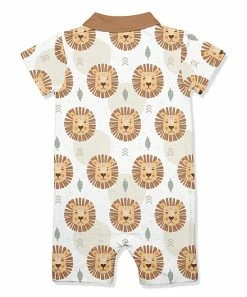 Promo π Little Millie White Lion Head Button-Front Romper - Infant For Baby & Maternity β 5 Promo π Little Millie White Lion Head Button-Front Romper - Infant For Baby & Maternity β -Little Millie-shop zu102691558 alt 2 tm1641908607