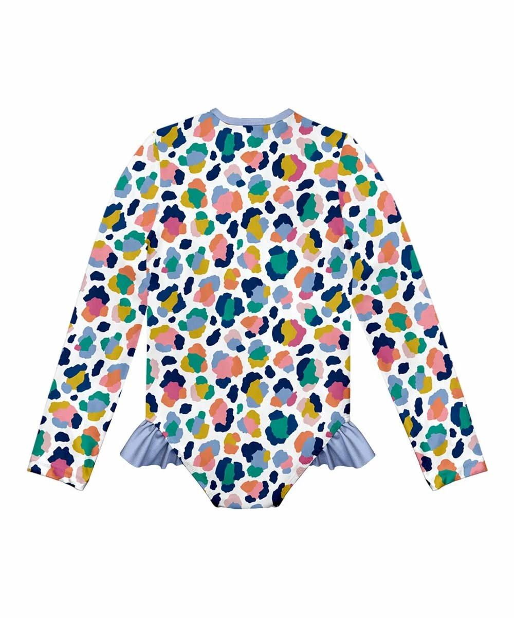 Best reviews of π Millie Loves Lily White Technicolor Leopard Ruffle-Accent Rashguard One-Piece - Infant, Toddler & π§ Girls For Kids π 3 Best reviews of π Millie Loves Lily White Technicolor Leopard Ruffle-Accent Rashguard One-Piece - Infant, Toddler & π§ Girls For Kids π - Image 3