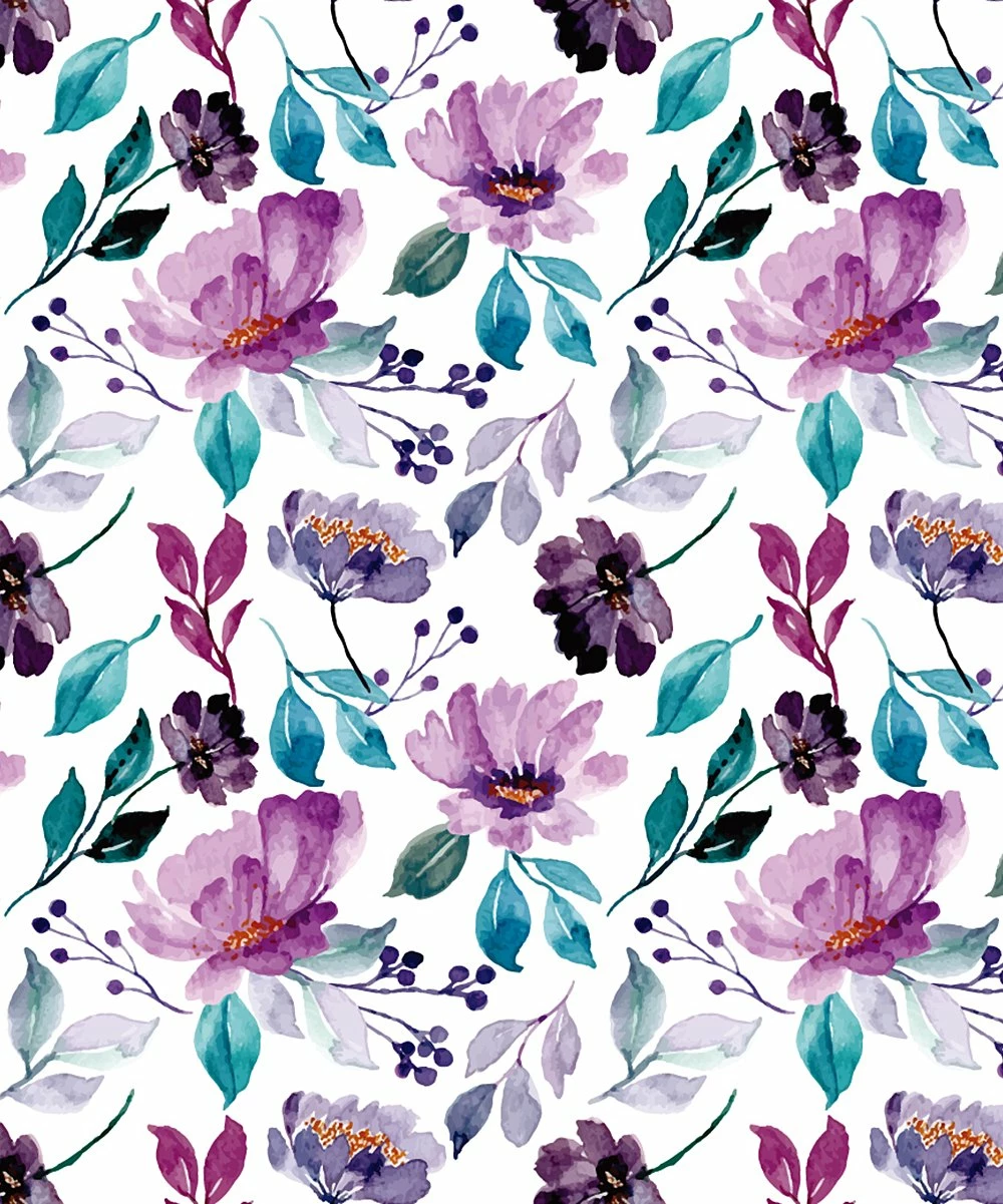 Flash Sale π Little Millie White & Purple Madison Floral Footie - Infant For Baby & Maternity π― 2 Flash Sale π Little Millie White & Purple Madison Floral Footie - Infant For Baby & Maternity π― - Image 2