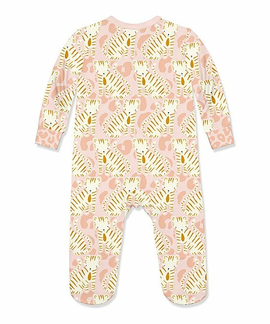 Hot Sale π₯ Little Millie Pink Leopard Tigress Ruffle-Trim Footie - Infant For Baby & Maternity β 3 Hot Sale π₯ Little Millie Pink Leopard Tigress Ruffle-Trim Footie - Infant For Baby & Maternity β - Image 3
