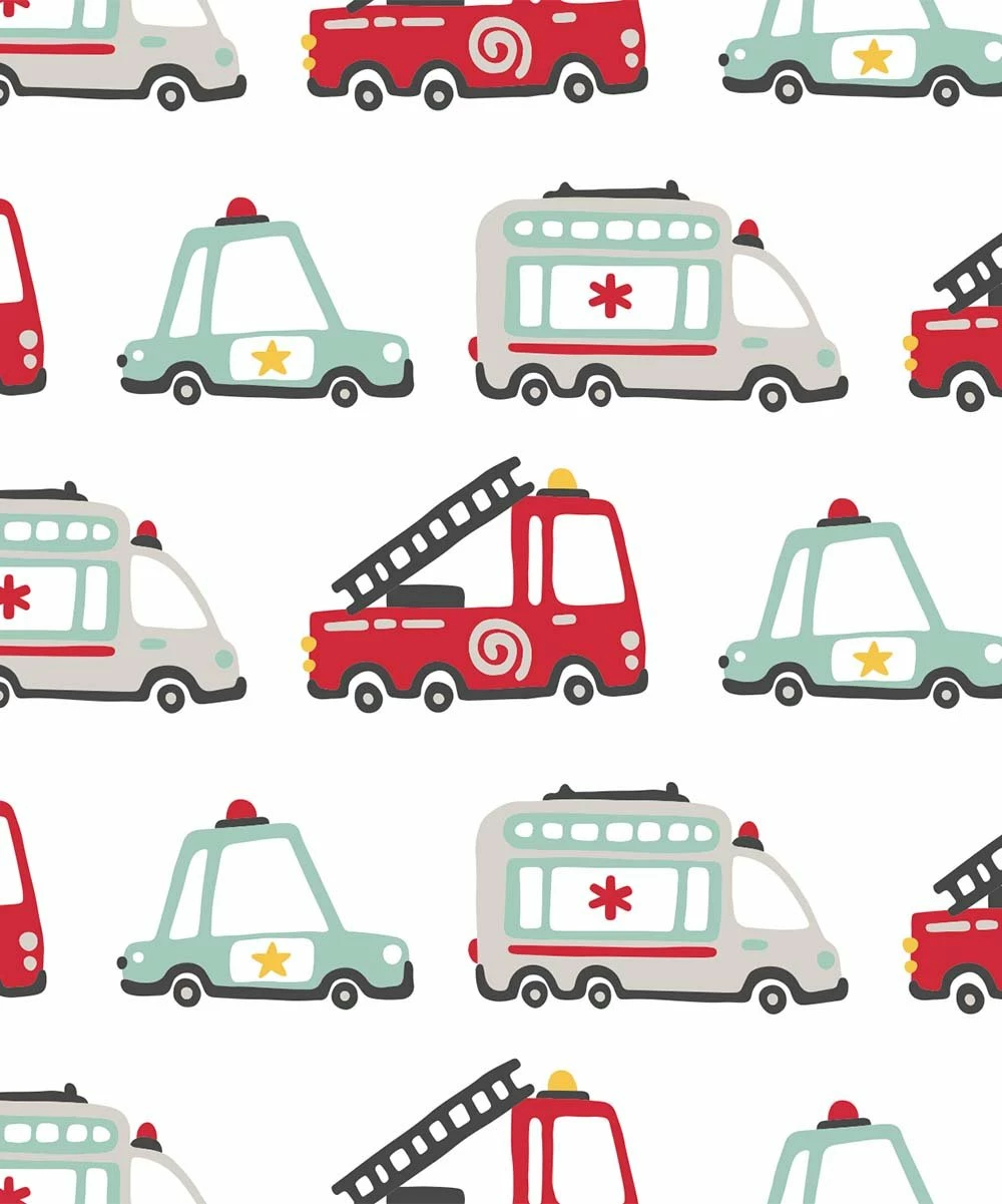 Flash Sale π Little Millie White Helper Vehicles Footie - Infant For Baby & Maternity π 2 Flash Sale π Little Millie White Helper Vehicles Footie - Infant For Baby & Maternity π - Image 2