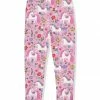 Best Sale 😀 Millie Loves Lily Pink Floral Unicorn Leggings - Toddler For Kids 😉