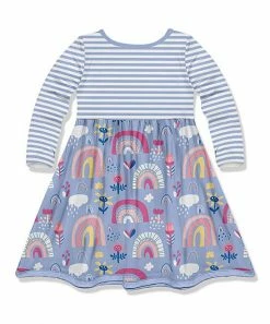 Best Pirce π Millie Loves Lily Periwinkle Spring Rainbow Pocket A-Line π Dress - Toddler & π§ Girls For Kids π 5 Best Pirce π Millie Loves Lily Periwinkle Spring Rainbow Pocket A-Line π Dress - Toddler & π§ Girls For Kids π -Little Millie-shop zu103407198 alt 2 tm1652214029