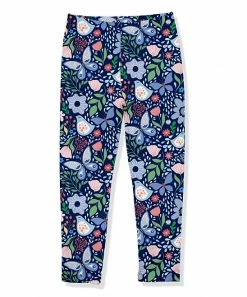 Cheapest ⭐ Millie Loves Lily Navy Butterfly Garden Leggings - Toddler For Kids 👏