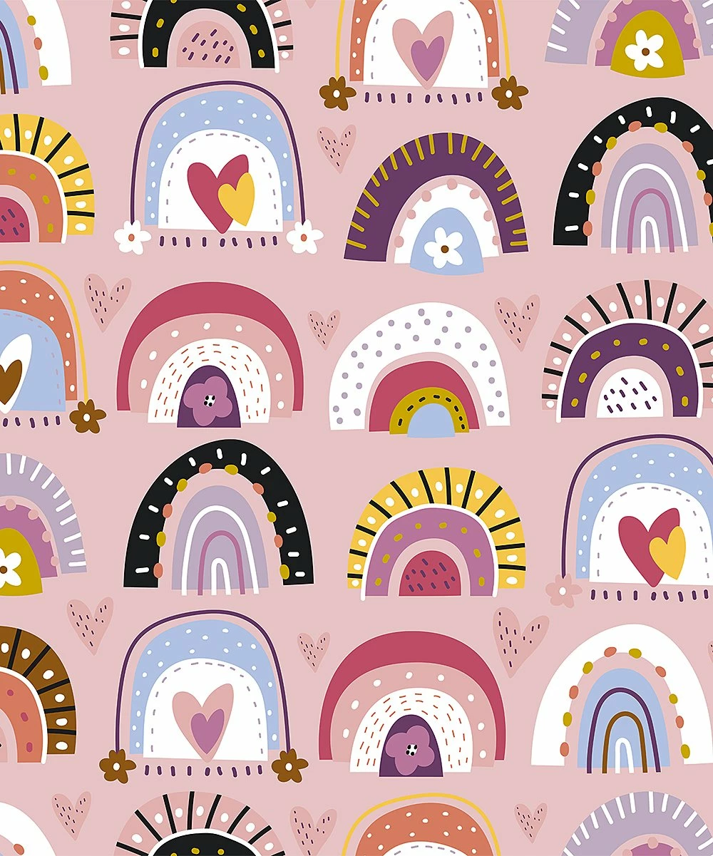 Hot Sale π€© Millie Loves Lily Mauve Rainbow Hearts Leggings - Toddler & π§ Girls For Kids π 2 Hot Sale π€© Millie Loves Lily Mauve Rainbow Hearts Leggings - Toddler & π§ Girls For Kids π - Image 2