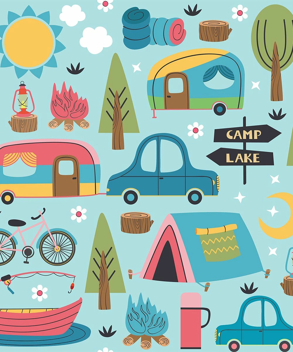 Deals π Millie Loves Lily Turquoise Camping One-Handle Lunch Bag For Home & Garden π₯ 2 Deals π Millie Loves Lily Turquoise Camping One-Handle Lunch Bag For Home & Garden π₯ - Image 2