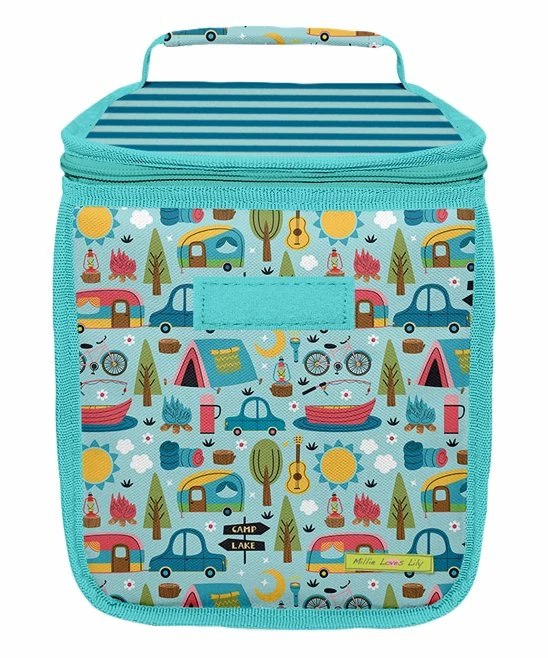 Deals π Millie Loves Lily Turquoise Camping One-Handle Lunch Bag For Home & Garden π₯ 3 Deals π Millie Loves Lily Turquoise Camping One-Handle Lunch Bag For Home & Garden π₯ - Image 3
