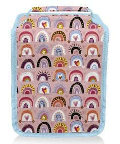 Best deal 🔔 Millie Loves Lily Mauve Rainbow Hearts One-Handle Lunch Bag For Home & Garden 😍 -Little Millie-shop zu103408043 alt 2 tm1668625889