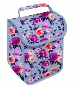 Buy 🤩 Millie Loves Lily Periwinkle Rose One-Handle Lunch Bag For Home & Garden 🎁