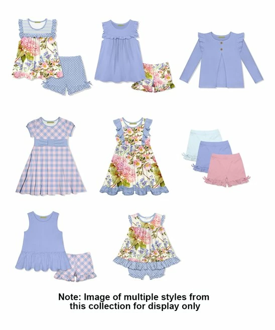 Wholesale π Little Millie Cream Watercolor Floral Ruffle-Trim π Skirted Romper - Infant For Kids π 2 Wholesale π Little Millie Cream Watercolor Floral Ruffle-Trim π Skirted Romper - Infant For Kids π - Image 2