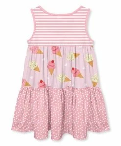 Best deal β€οΈ Millie Loves Lily Pink & White Stripe & Polka Dot Ice Cream A-Line π Dress - Toddler For Kids π€© 5 Best deal β€οΈ Millie Loves Lily Pink & White Stripe & Polka Dot Ice Cream A-Line π Dress - Toddler For Kids π€© -Little Millie-shop zu103632336 alt 2 tm1648146776