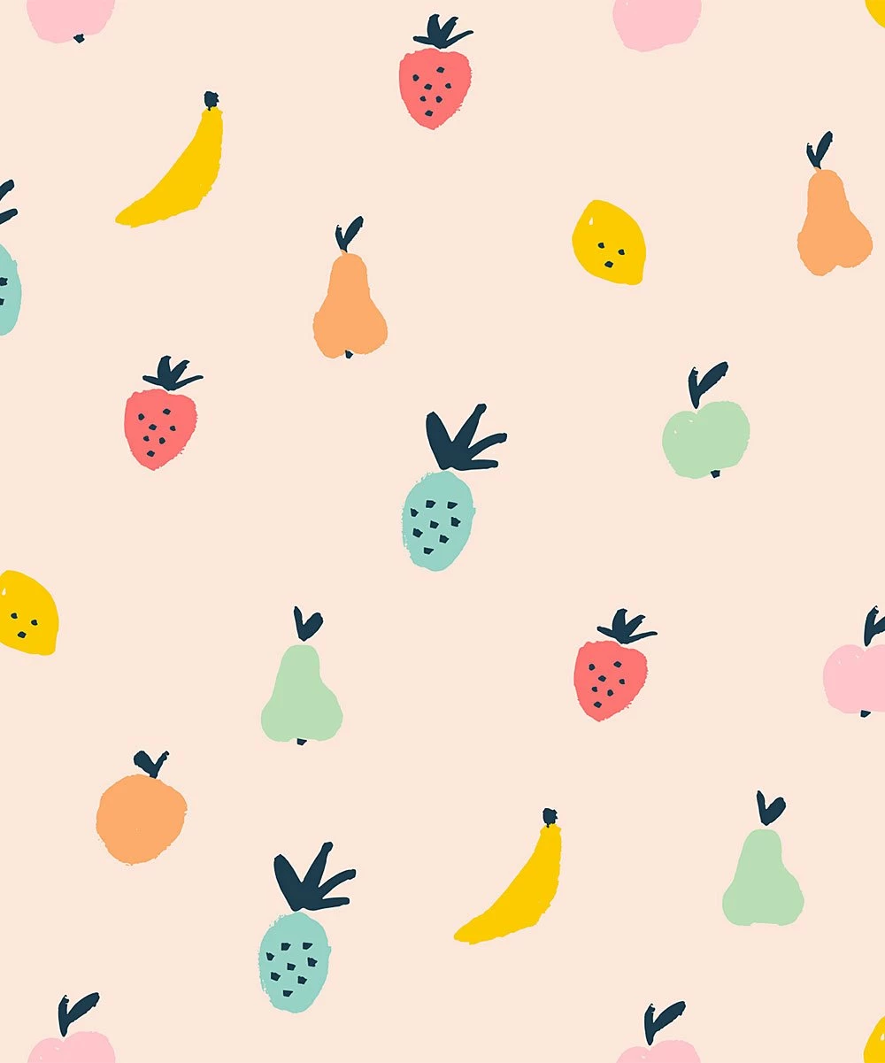 Outlet π Little Millie Peach & Blue Fruit Angel-Sleeve Romper - Infant For Baby & Maternity π 2 Outlet π Little Millie Peach & Blue Fruit Angel-Sleeve Romper - Infant For Baby & Maternity π - Image 2