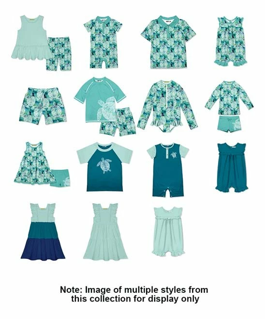 Best Sale π Simply Millie By Millie Loves Lily Mint & Teal Tiered Ruffle-Trim Square Neck A-Line π Dress - Infant, Toddler & π§ Girls For Kids π 2 Best Sale π Simply Millie By Millie Loves Lily Mint & Teal Tiered Ruffle-Trim Square Neck A-Line π Dress - Infant, Toddler & π§ Girls For Kids π - Image 2