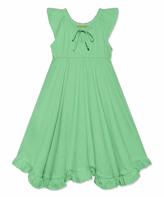 Best Pirce π Simply Millie By Millie Loves Lily Jade Ruffle-Hem Angel-Sleeve π Dress - π§ Girls For Kids π 1 Best Pirce π Simply Millie By Millie Loves Lily Jade Ruffle-Hem Angel-Sleeve π Dress - π§ Girls For Kids π