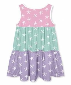 Promo βοΈ Millie Loves Lily Mint & Purple Starfish Tiered Sleeveless π Dress - π§ Girls For Kids 𧨠9 Promo βοΈ Millie Loves Lily Mint & Purple Starfish Tiered Sleeveless π Dress - π§ Girls For Kids 𧨠-Little Millie-shop zu103995662 alt 4 tm1647542975