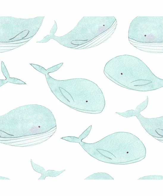 Budget π₯ Little Millie White Whales Button-Snap Tee & Nile Blue Joggers - Infant For Kids π₯° 2 Budget π₯ Little Millie White Whales Button-Snap Tee & Nile Blue Joggers - Infant For Kids π₯° - Image 2