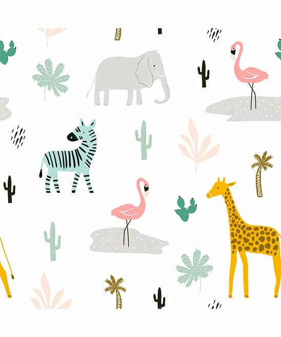 Flash Sale π₯° Little Millie White & Light Blue Zoo Animals Footie - Infant For Baby & Maternity 𧨠2 Flash Sale π₯° Little Millie White & Light Blue Zoo Animals Footie - Infant For Baby & Maternity 𧨠- Image 2