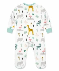 Flash Sale π₯° Little Millie White & Light Blue Zoo Animals Footie - Infant For Baby & Maternity 𧨠5 Flash Sale π₯° Little Millie White & Light Blue Zoo Animals Footie - Infant For Baby & Maternity 𧨠-Little Millie-shop zu104105793 alt 2 tm1647537264