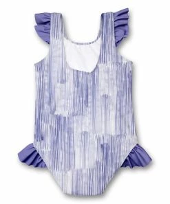 Wholesale ✔️ Millie Loves Lily Purple 🌞 Summer Rain Ruffle-Accent One-Piece - Infant, Toddler & 👧 Girls For Kids 🛒 -Little Millie-shop zu104264132 alt 2 tm1647882808