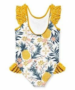 Discount β Millie Loves Lily White Pineapple Floral Ruffle-Accent One-Piece - Infant & π§ Girls For Kids π 5 Discount β Millie Loves Lily White Pineapple Floral Ruffle-Accent One-Piece - Infant & π§ Girls For Kids π -Little Millie-shop zu104437392 alt 2 tm1650466993