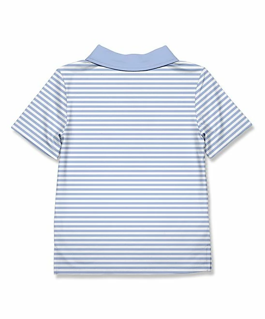 Wholesale β Millie & Maxx Periwinkle & White Stripe Watermelon Polo - Toddler For Kids π 3 Wholesale β Millie & Maxx Periwinkle & White Stripe Watermelon Polo - Toddler For Kids π - Image 3