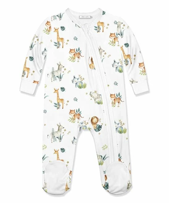 Cheapest π Little Millie White & Sage Storybook Animals Footie - Infant For Baby & Maternity π₯° 1 Cheapest π Little Millie White & Sage Storybook Animals Footie - Infant For Baby & Maternity π₯°