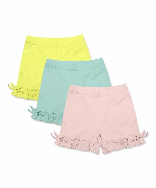 Buy π Simply Millie By Millie Loves Lily Lemon Bow-Accent Ruffle Shorts Set - π§ Girls For Kids π 1 Buy π Simply Millie By Millie Loves Lily Lemon Bow-Accent Ruffle Shorts Set - π§ Girls For Kids π