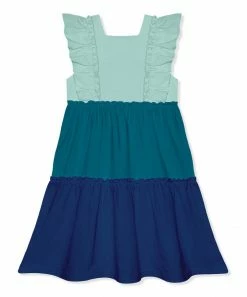 Discount β€οΈ Simply Millie By Millie Loves Lily Mint & Teal Color Block Angel-Sleeve Tiered A-Line π Dress - π§ Girls For Baby & Maternity π 5 Discount β€οΈ Simply Millie By Millie Loves Lily Mint & Teal Color Block Angel-Sleeve Tiered A-Line π Dress - π§ Girls For Baby & Maternity π -Little Millie-shop zu104955534 alt 2 tm1649699877