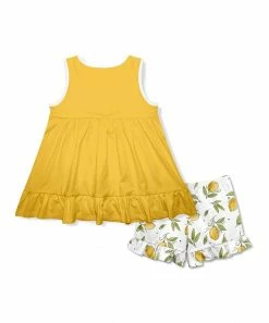 Flash Sale β Millie Loves Lily Yellow Sleeveless Babydoll π Dress & Lemon Ruffle-Hem Shorts - Toddler & π§ Girls For Kids π― 5 Flash Sale β Millie Loves Lily Yellow Sleeveless Babydoll π Dress & Lemon Ruffle-Hem Shorts - Toddler & π§ Girls For Kids π― -Little Millie-shop zu105029935 alt 2 tm1651604050