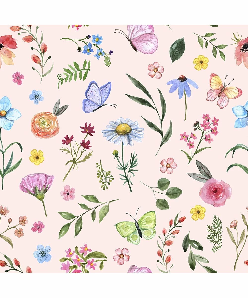 Wholesale β¨ Millie+ By Millie Loves Lily Pink Floral Ruffle-Hem Angel-Sleeve π Dress - π§ Girls For Kids βοΈ 2 Wholesale β¨ Millie+ By Millie Loves Lily Pink Floral Ruffle-Hem Angel-Sleeve π Dress - π§ Girls For Kids βοΈ - Image 2