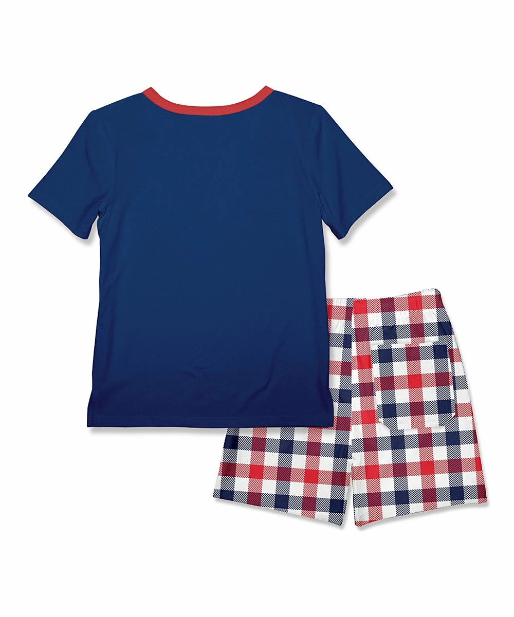 Best reviews of π Millie & Maxx Navy & Red Pocket Henley & Americana Check Pocket Shorts - Toddler & Boys For Kids π 3 Best reviews of π Millie & Maxx Navy & Red Pocket Henley & Americana Check Pocket Shorts - Toddler & Boys For Kids π - Image 3