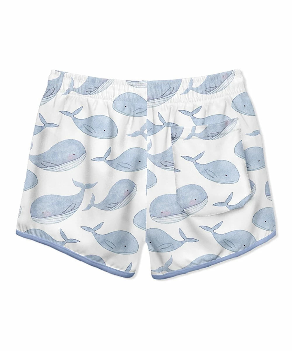 Top 10 π₯ Millie & Maxx White & Periwinkle Whales Swim Shorties - Infant & Boys For Kids 𧨠3 Top 10 π₯ Millie & Maxx White & Periwinkle Whales Swim Shorties - Infant & Boys For Kids 𧨠- Image 3