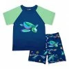 Top 10 👏 Millie & Maxx Navy & Jade Turtle Crewneck Tee & Swimming Turtle Pocket Shorts For Kids 😉