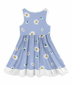 Brand new π Millie Loves Lily Periwinkle Daisy Button-Front Sleeveless A-Line π Dress - π§ Girls For Kids π 5 Brand new π Millie Loves Lily Periwinkle Daisy Button-Front Sleeveless A-Line π Dress - π§ Girls For Kids π -Little Millie-shop zu105514190 alt 2 tm1652824652