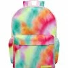 Deals ✔️ Millie Loves Lily Red & Turquoise 🌞 Summer Tie-Dye 🎒 Backpack For Kids 🛒