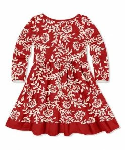 Outlet π Millie Loves Lily Red & White Holiday Vine Button-Front Long-Sleeve A-Line π Dress - π§ Girls For Kids π 5 Outlet π Millie Loves Lily Red & White Holiday Vine Button-Front Long-Sleeve A-Line π Dress - π§ Girls For Kids π -Little Millie-shop zu105905003 alt 2 tm1654540632